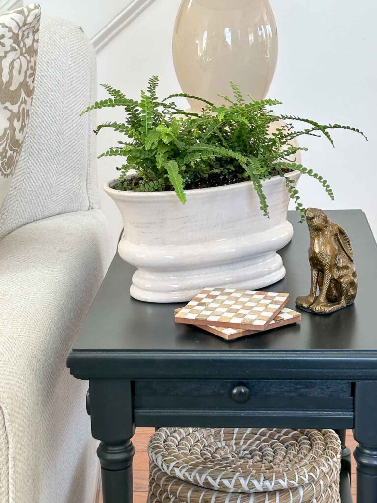 small end table- in limited area