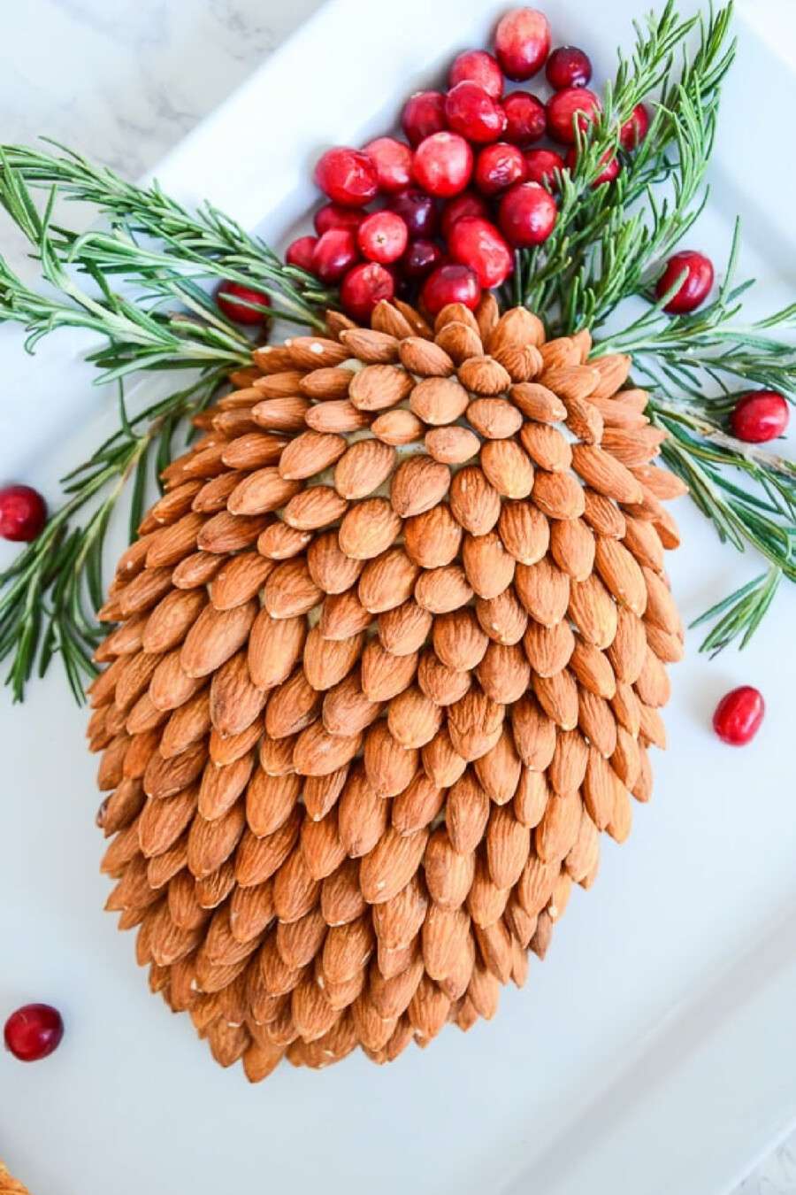 Holiday Pinecone Cheeseball And Three Cheese Dip Recipes