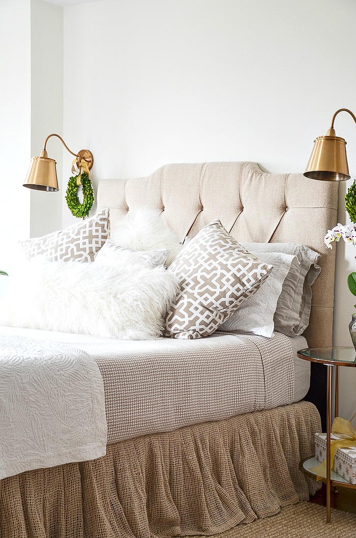 CHRISTMAS IN THE MASTER BEDROOM AND SITTING ROOM