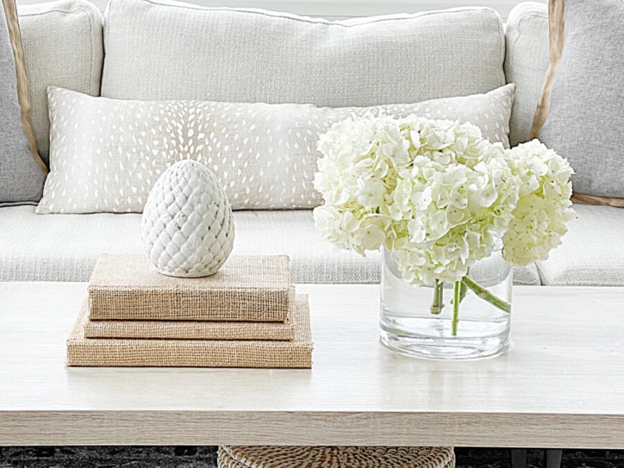 EASY SPRING VIGNETTES- ONE USING HYDRANGEAS