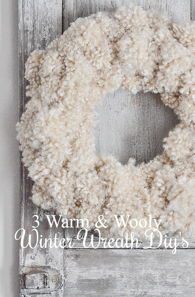 WHAT YOU YOU PUT ON YOUR FRONT DOOR DURING THE WINTER MONTHS? I HAVE 3 EASY AND FABULOUS FRONT DOOR WORTHY WREATHS!