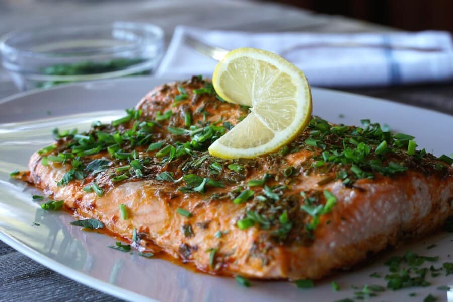 bbq salmon filet