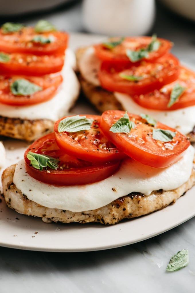 caprese chicken on the menu