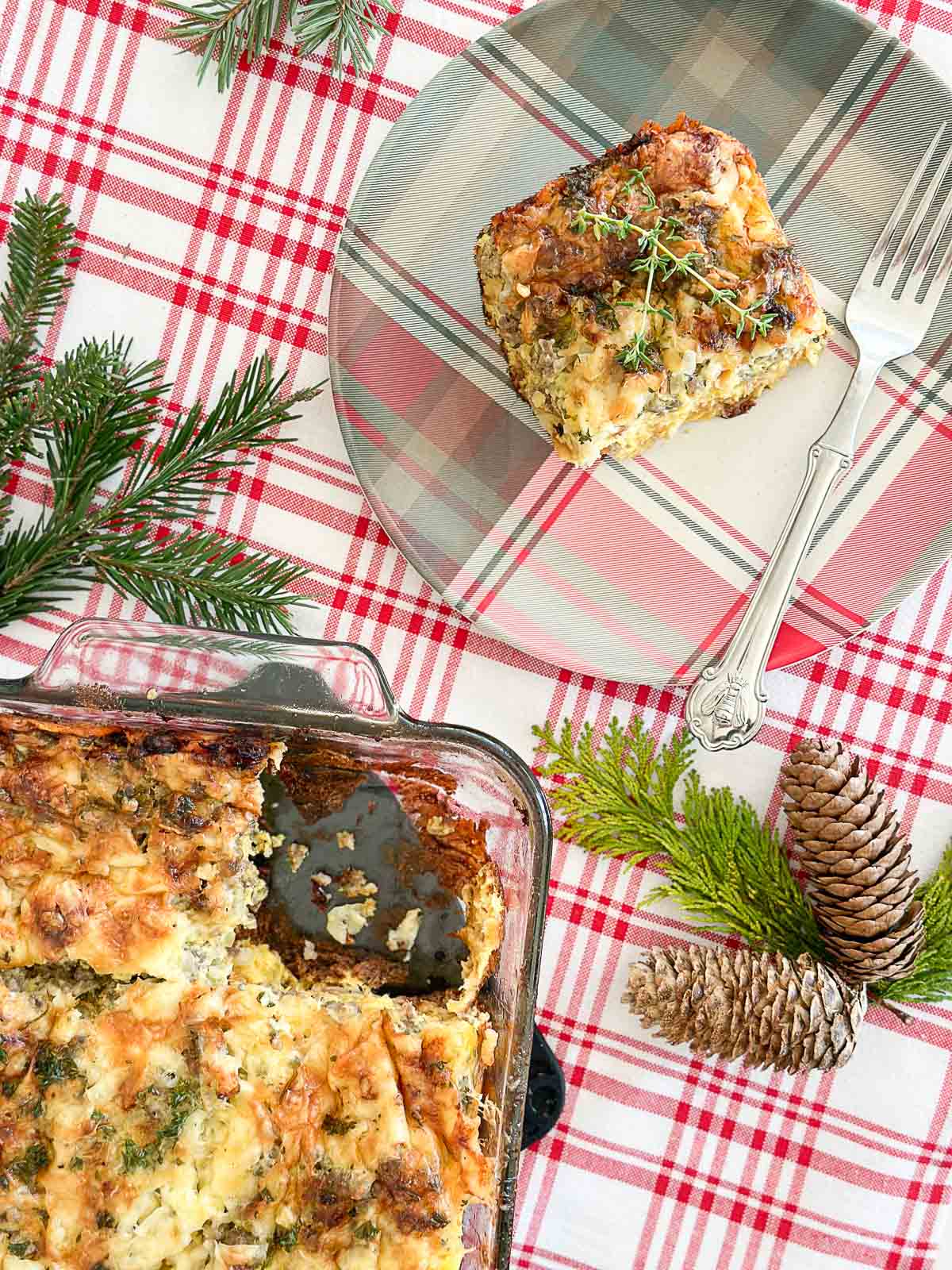 Not-Just-For-Christmas Christmas Breakfast Casserole