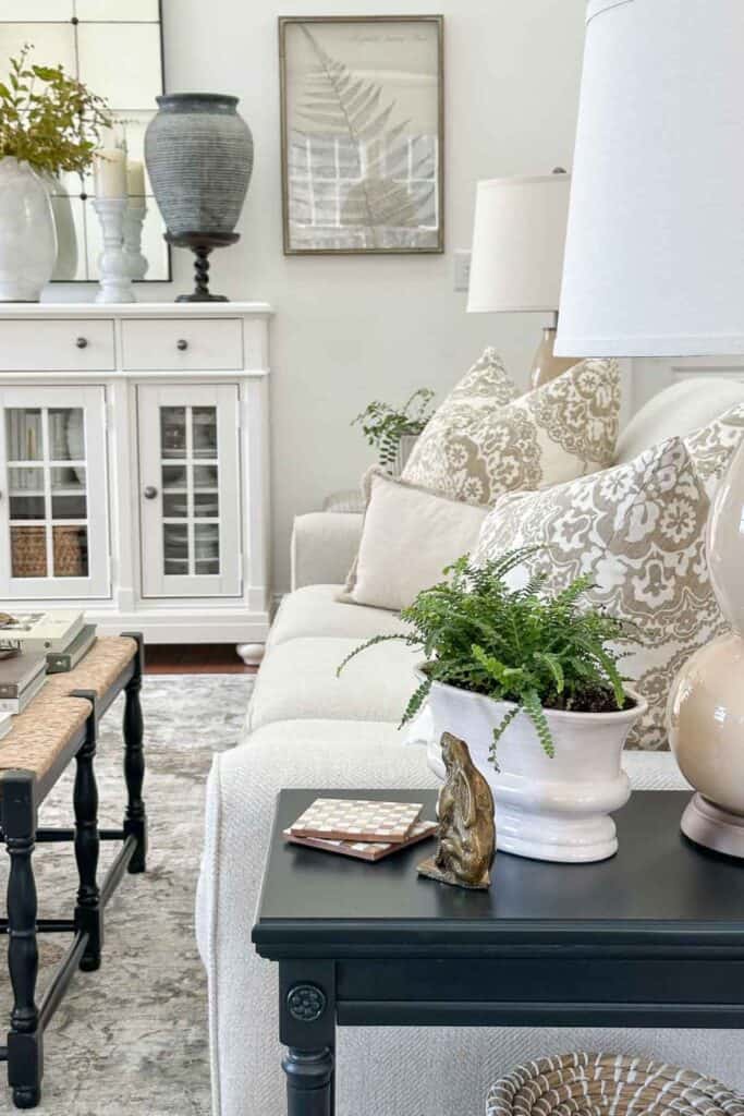 small end table- two end tables