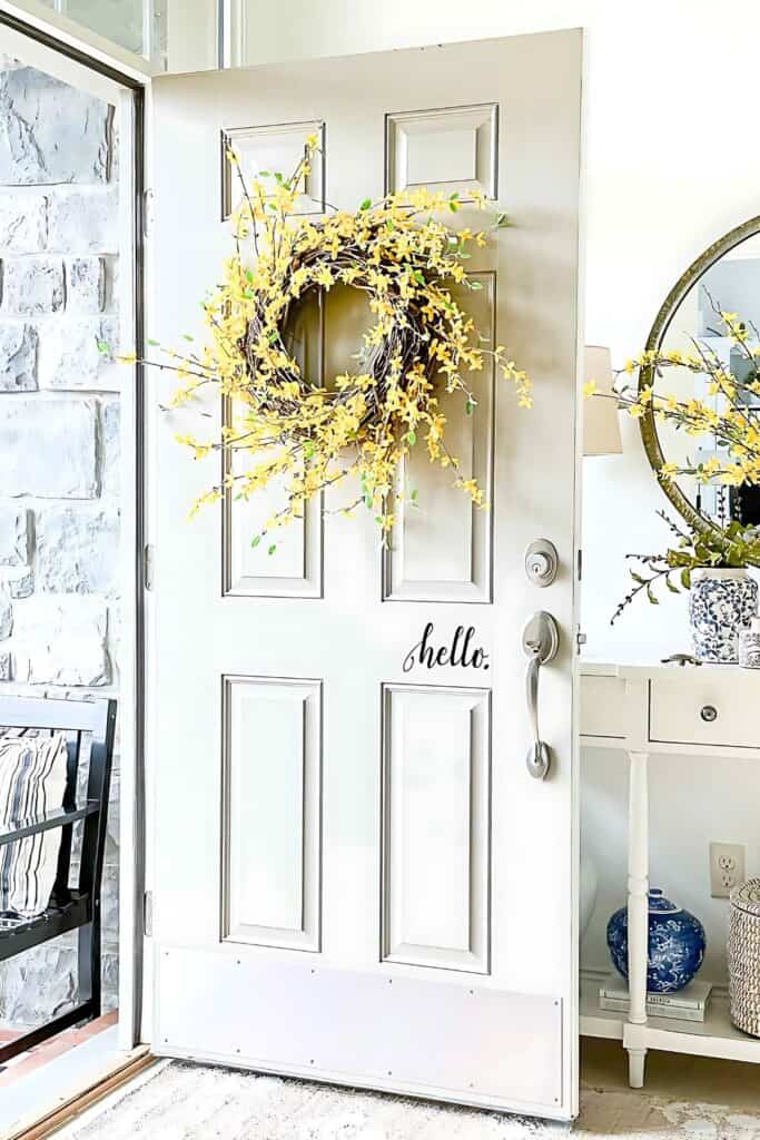 spring front door 