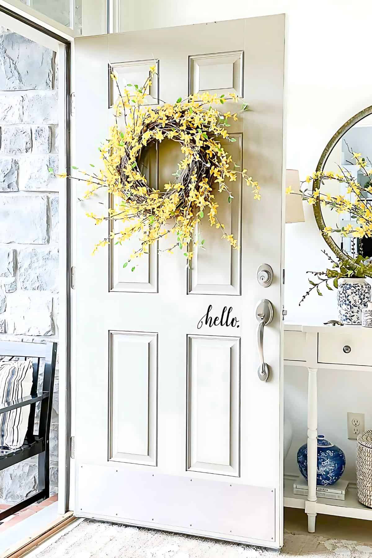 spring front door 1
