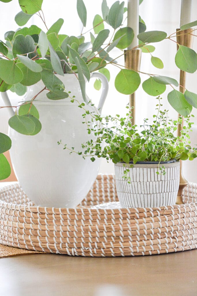 table centerpiece ideas- VIGNETTE