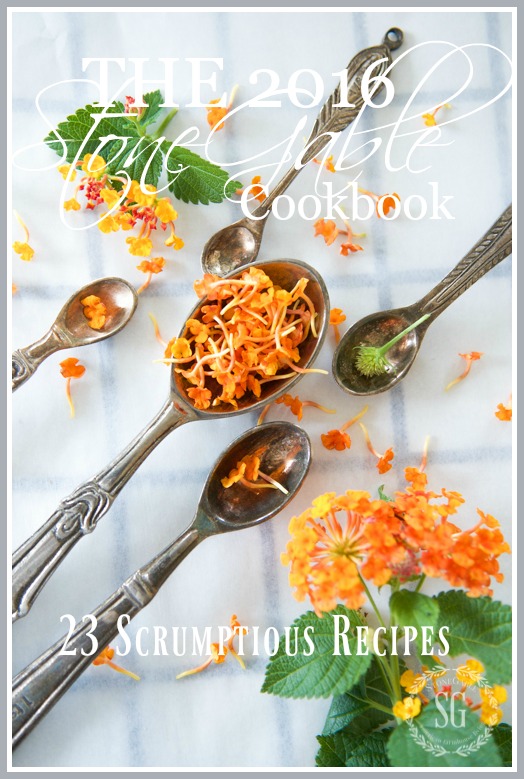 THE 2016 STONEGABLE COOKBOOK- 23 scrumptious kitchen-tested recipes.