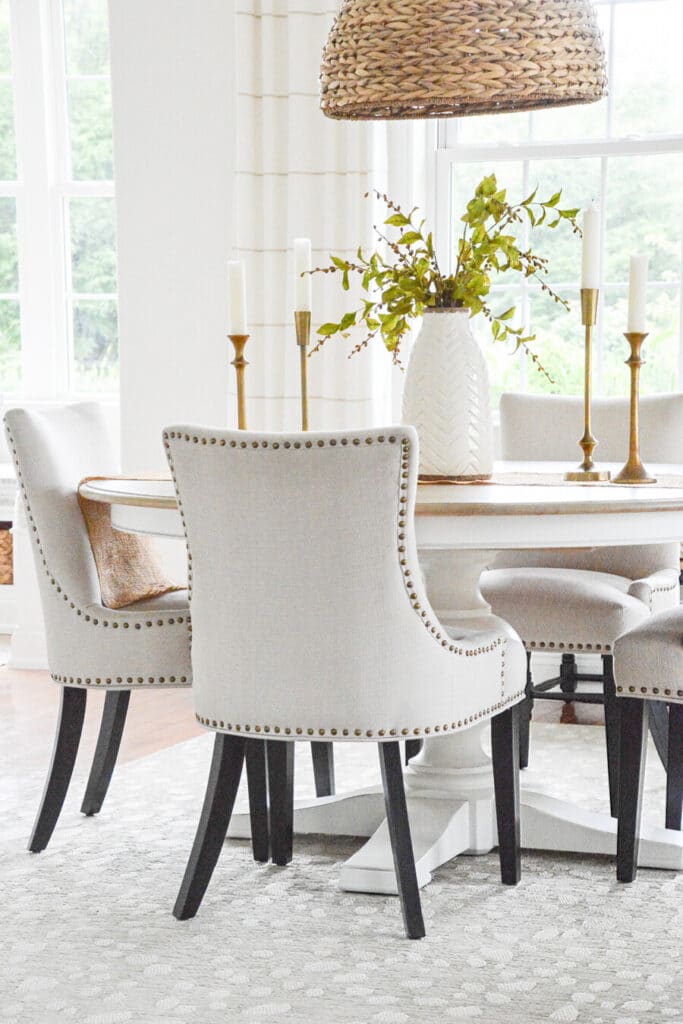 dining room table and chairs